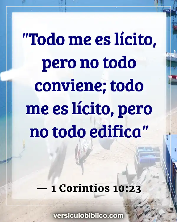 Versículos De La Biblia sobre Cumplimiento de la ley (1 Corintios 10:23)