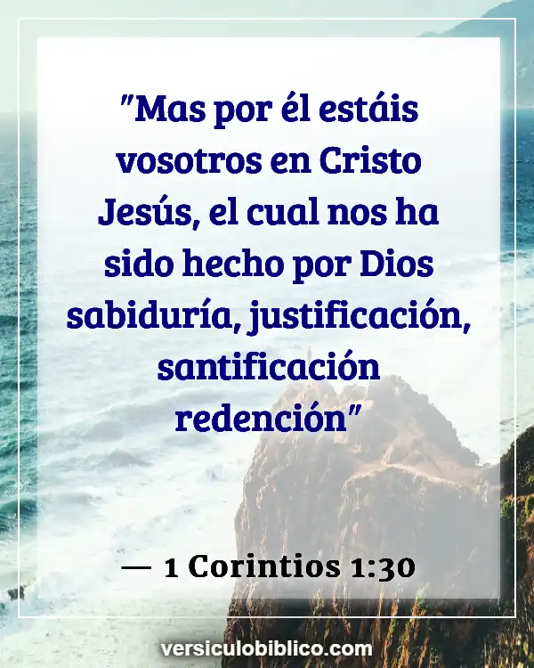 Versículos De La Biblia sobre Conocimiento (1 Corintios 1:30)