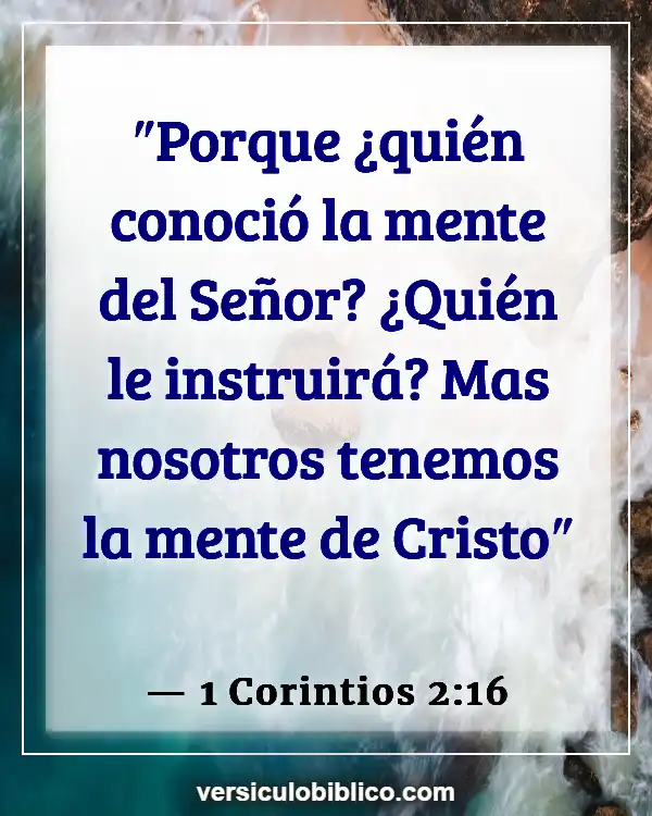 Versículos De La Biblia sobre Perspectiva (1 Corintios 2:16)