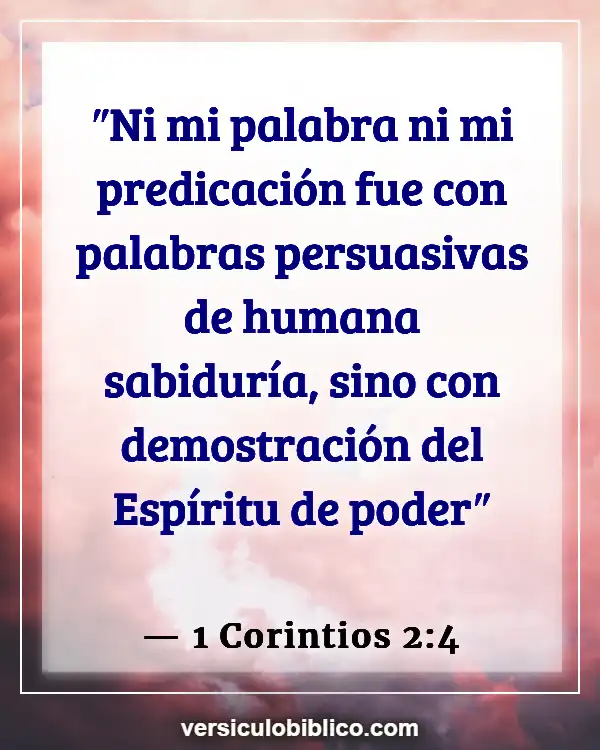 Versículos De La Biblia sobre Idioma (1 Corintios 2:4)