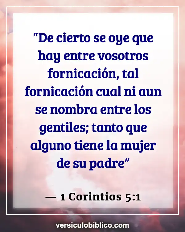 Versículos De La Biblia sobre Casarse con primos (1 Corintios 5:1)