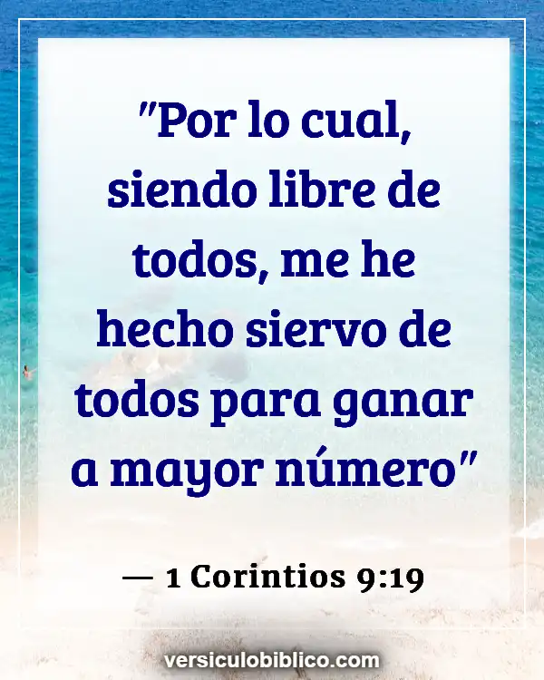 Versículos De La Biblia sobre Fútbol americano (1 Corintios 9:19)