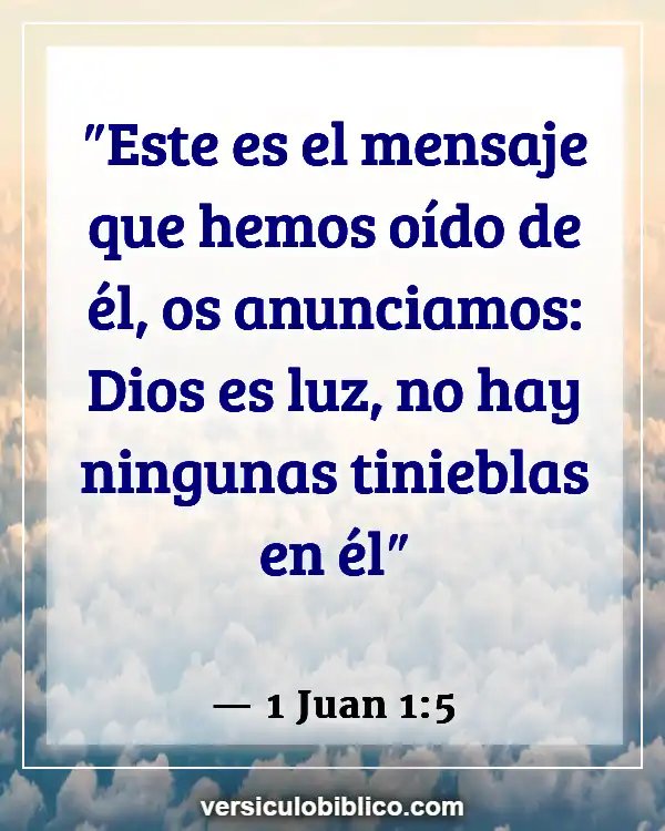 Versículos De La Biblia sobre Bondad (1 Juan 1:5)