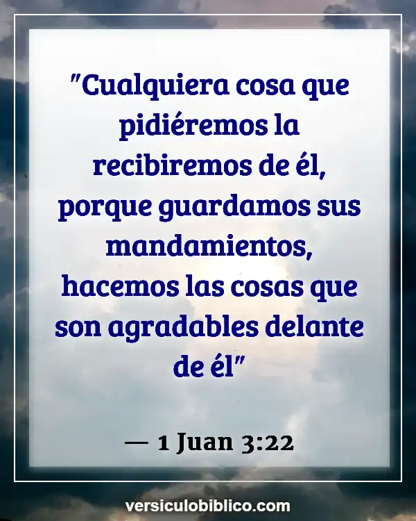 Versículos De La Biblia sobre Gente complaciendo (1 Juan 3:22)