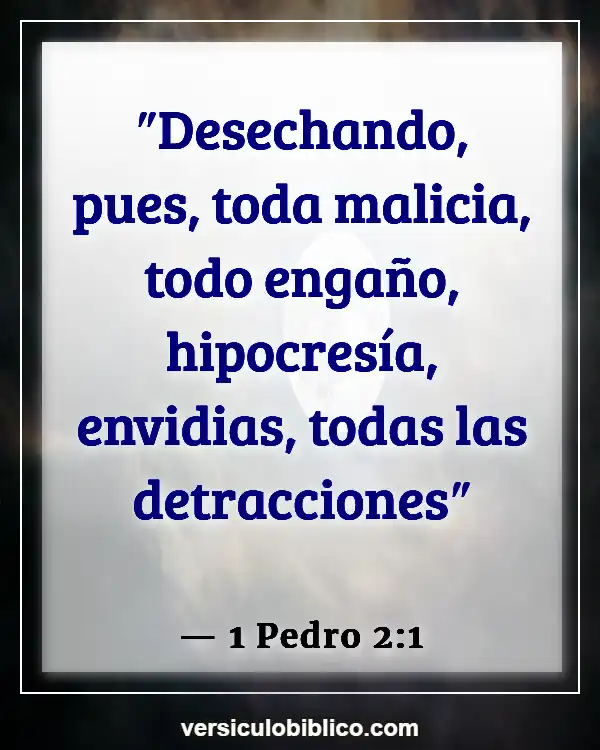 Versículos De La Biblia sobre Insultar (1 Pedro 2:1)