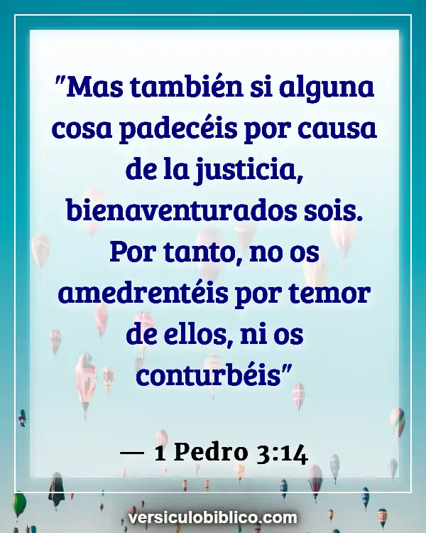 Versículos De La Biblia sobre Persecucion (1 Pedro 3:14)