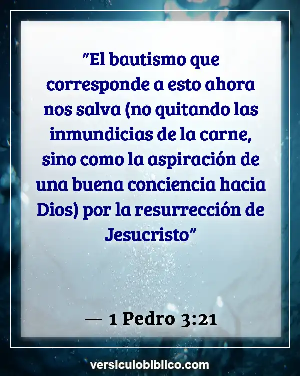 Versículos De La Biblia sobre Pentecostés (1 Pedro 3:21)