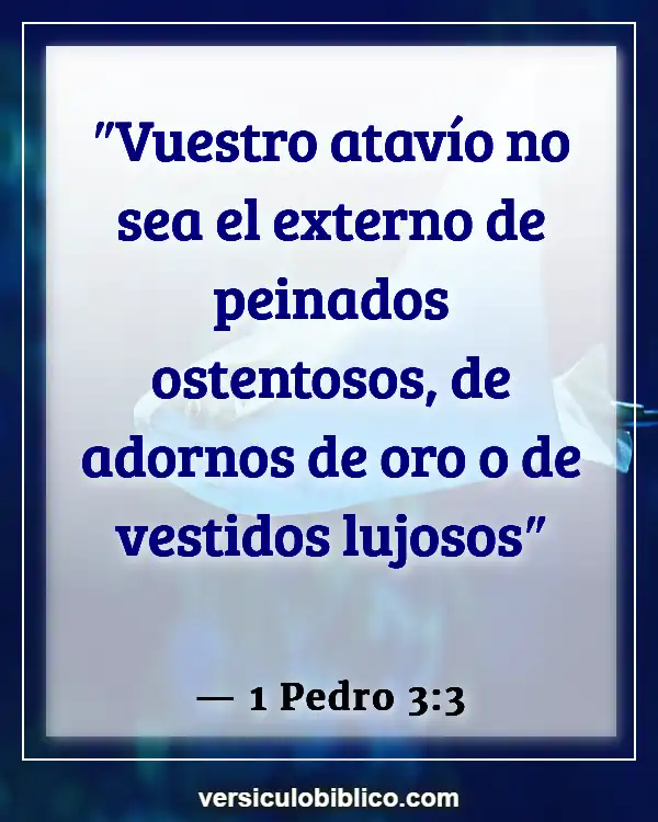 Versículos De La Biblia sobre Constituir (1 Pedro 3:3)