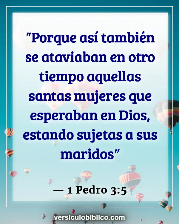 Versículos De La Biblia sobre Usar joyas (1 Pedro 3:5)