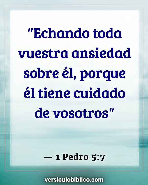 Versículos De La Biblia sobre Inventos (1 Pedro 5:7)