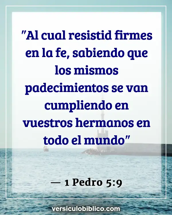 Versículos De La Biblia sobre Gente joven (1 Pedro 5:9)