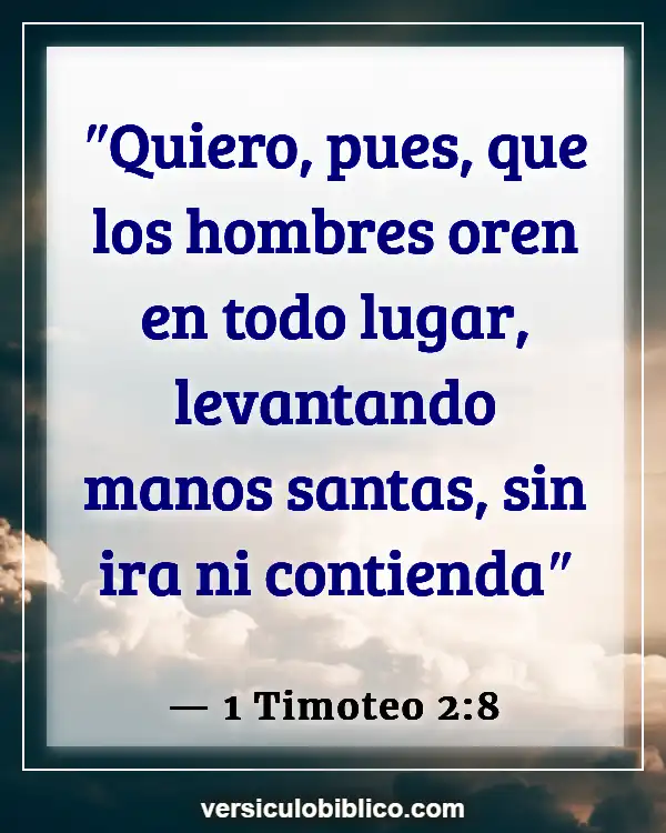 Versículos De La Biblia sobre Petición (1 Timoteo 2:8)