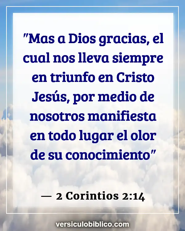 Versículos De La Biblia sobre Paz (2 Corintios 2:14)