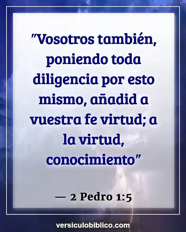 Versículos De La Biblia sobre Personalidad (2 Pedro 1:5)