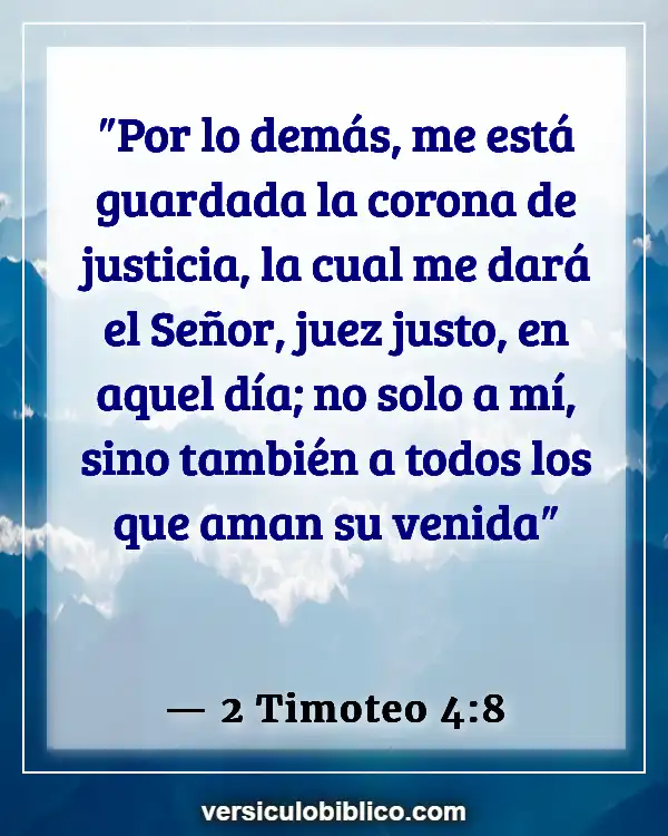 Versículos De La Biblia sobre Casarse con primos (2 Timoteo 4:8)