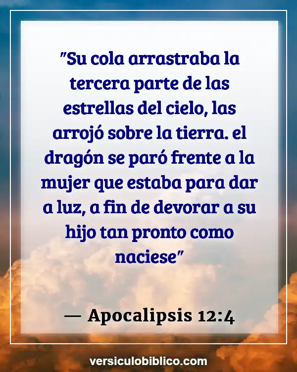 Versículos De La Biblia sobre Lucifer (Apocalipsis 12:4)