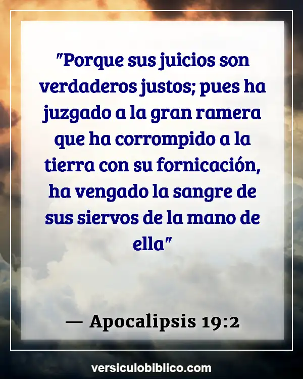 Versículos De La Biblia sobre Jezabel (Apocalipsis 19:2)