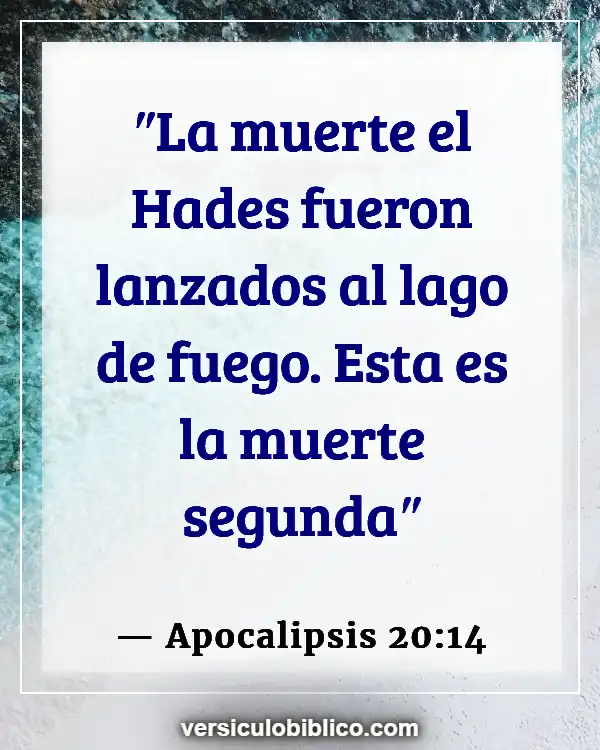 Versículos De La Biblia sobre Corderos (Apocalipsis 20:14)