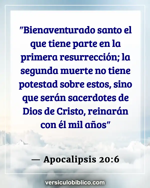 Versículos De La Biblia sobre Vencedores (Apocalipsis 20:6)