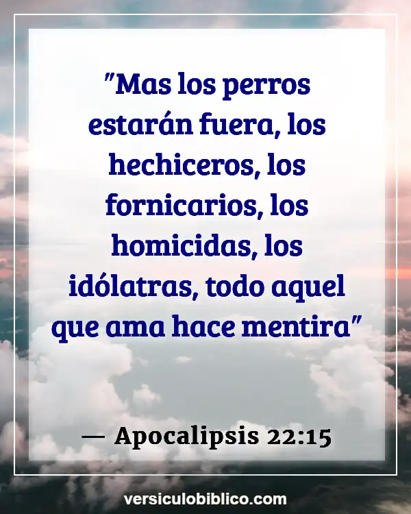 Versículos De La Biblia sobre Jezabel (Apocalipsis 22:15)