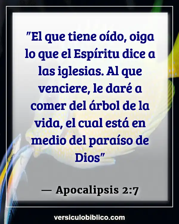 Versículos De La Biblia sobre Perserverancia (Apocalipsis 2:7)