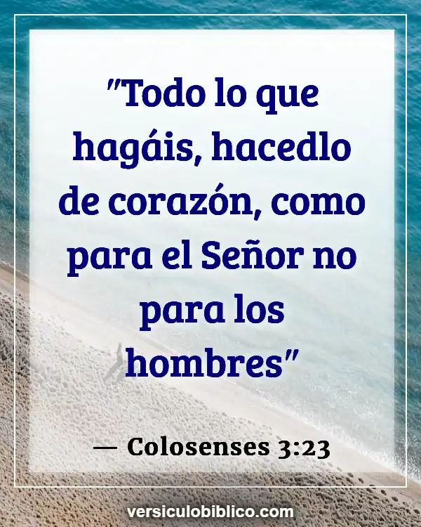 Versículos De La Biblia sobre Zombis (Colosenses 3:23)