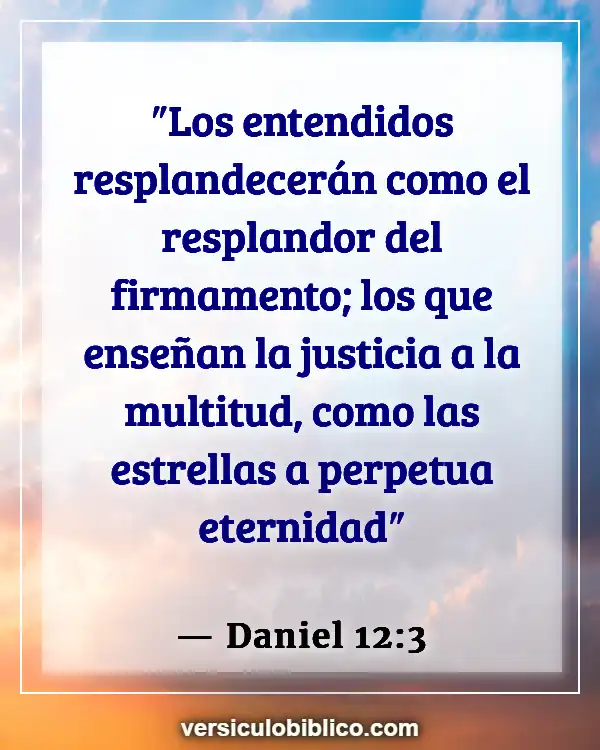 Versículos De La Biblia sobre Ser una luz (Daniel 12:3)