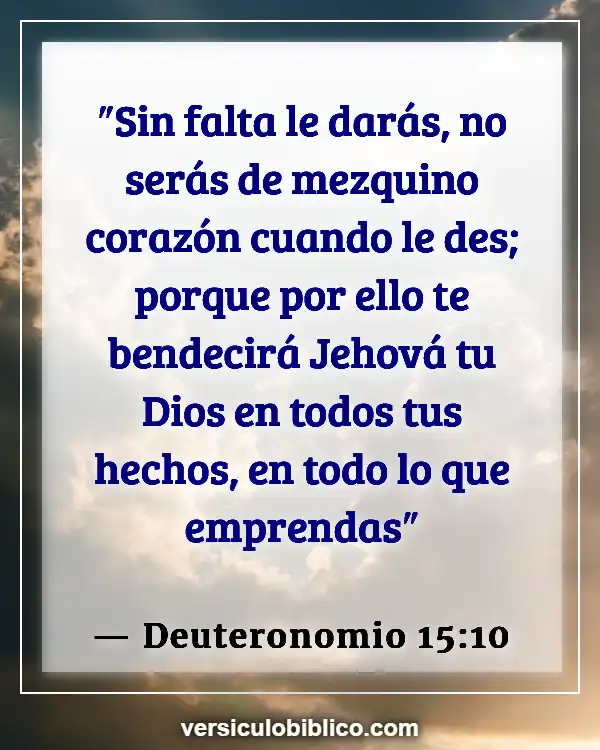 Versículos De La Biblia sobre No funciona (Deuteronomio 15:10)