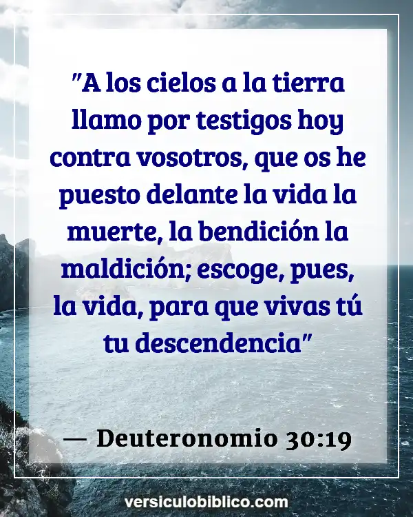 Versículos De La Biblia sobre Mascotas (Deuteronomio 30:19)