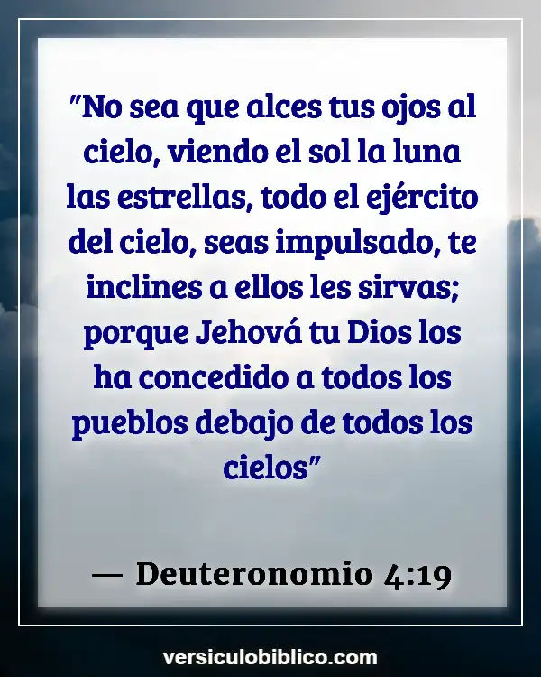 Versículos De La Biblia sobre Perspectiva (Deuteronomio 4:19)