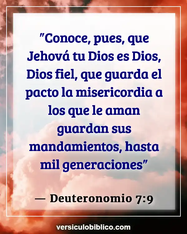 Versículos De La Biblia sobre Semilla de mostaza (Deuteronomio 7:9)