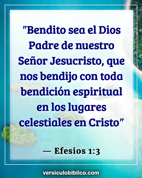 Versículos De La Biblia sobre Bendiciones de la casa (Efesios 1:3)