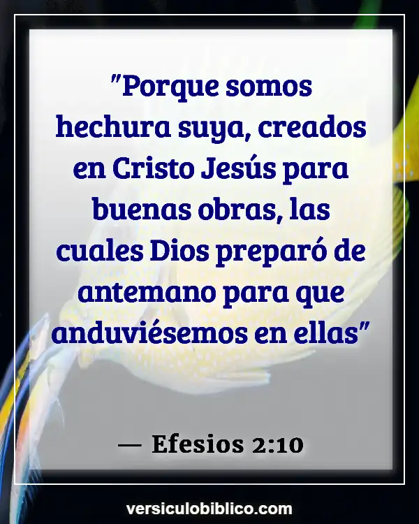 Versículos De La Biblia sobre Personalidad (Efesios 2:10)