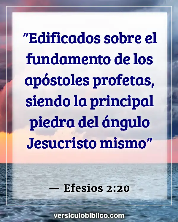 Versículos De La Biblia sobre Pedro (Efesios 2:20)