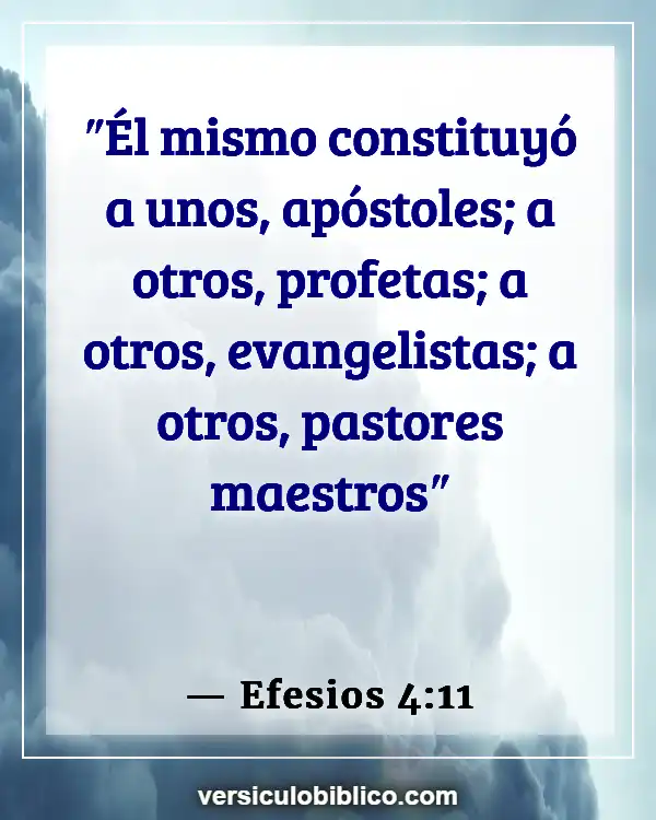 Versículos De La Biblia sobre Inspirar a otros (Efesios 4:11)