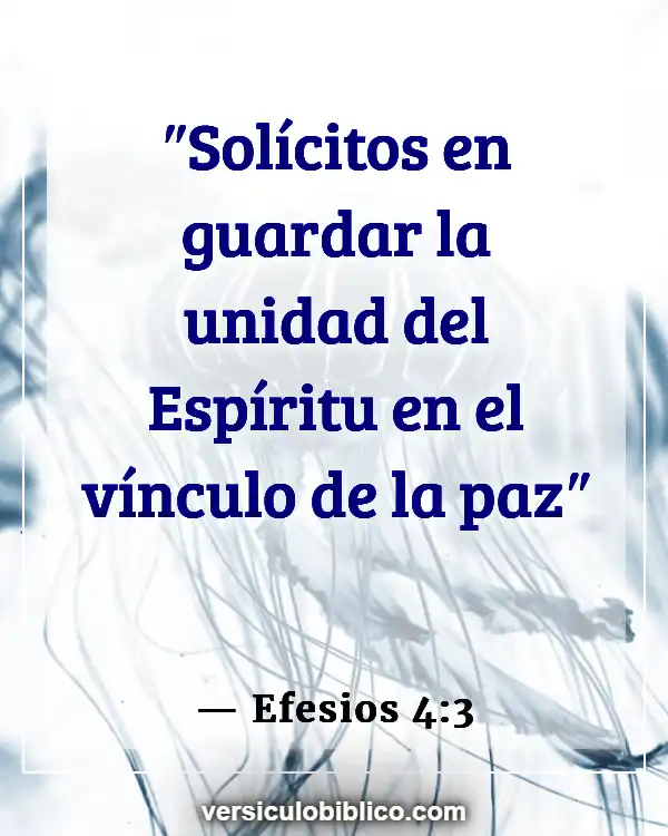 Versículos De La Biblia sobre Pacificadores (Efesios 4:3)