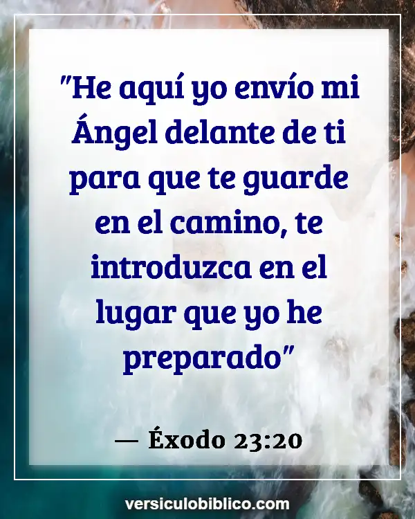 Versículos De La Biblia sobre Amar a tus enemigos (Éxodo 23:20)