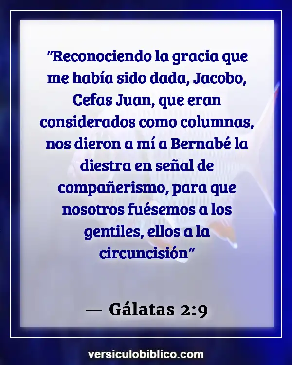 Versículos De La Biblia sobre Pedro (Gálatas 2:9)