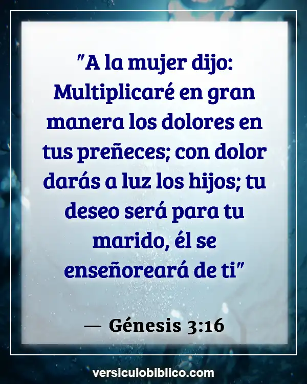 Versículos De La Biblia sobre Criando (Génesis 3:16)