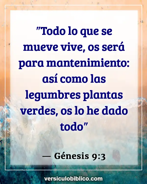 Versículos De La Biblia sobre Mascotas (Génesis 9:3)