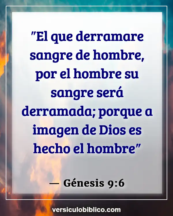 Versículos De La Biblia sobre Mascotas yendo al cielo (Génesis 9:6)