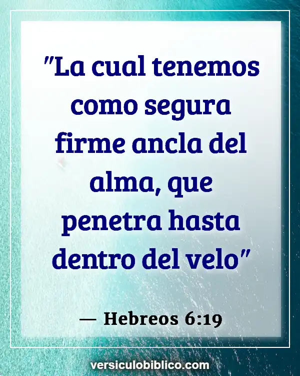 Versículos De La Biblia sobre Sueños malos (Hebreos 6:19)