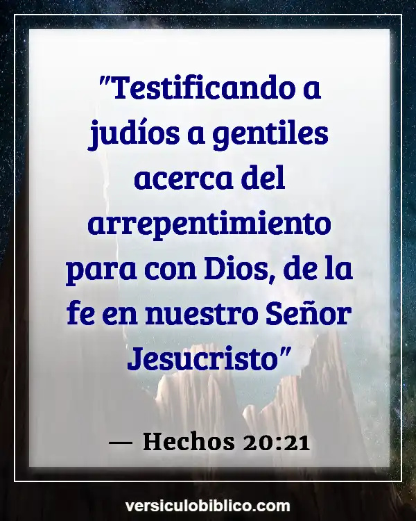 Versículos De La Biblia sobre Pulmones (Hechos 20:21)