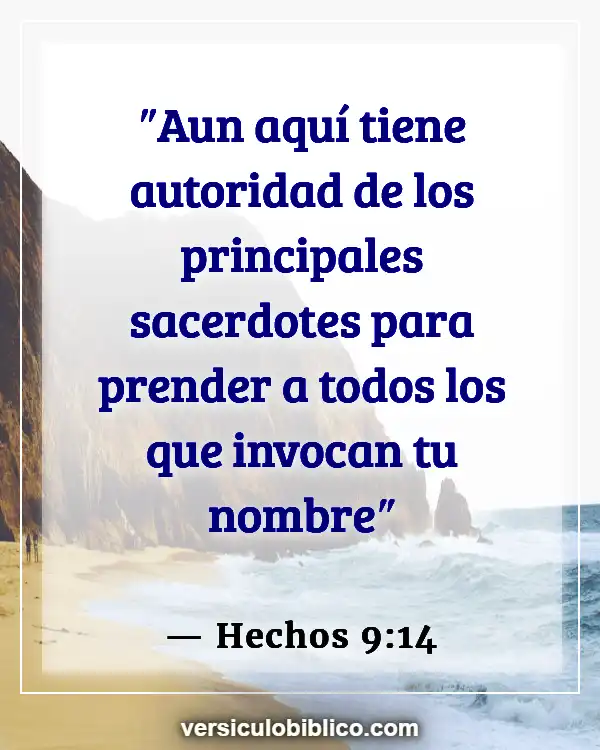 Versículos De La Biblia sobre Insultar (Hechos 9:14)