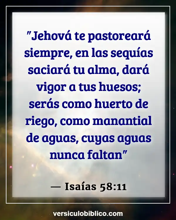 Versículos De La Biblia sobre Aptitud física (Isaías 58:11)