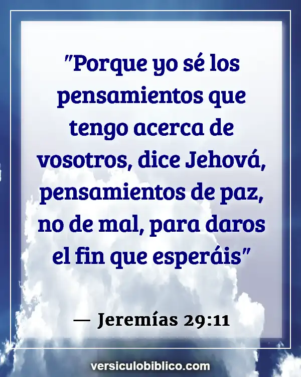 Versículos De La Biblia sobre Ir de fiesta (Jeremías 29:11)