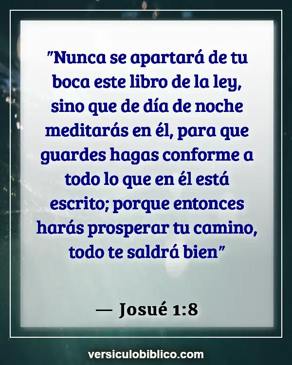 Versículos De La Biblia sobre Inversión (Josué 1:8)