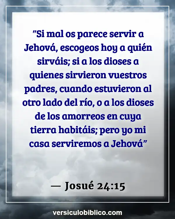 Versículos De La Biblia sobre Ir de fiesta (Josué 24:15)