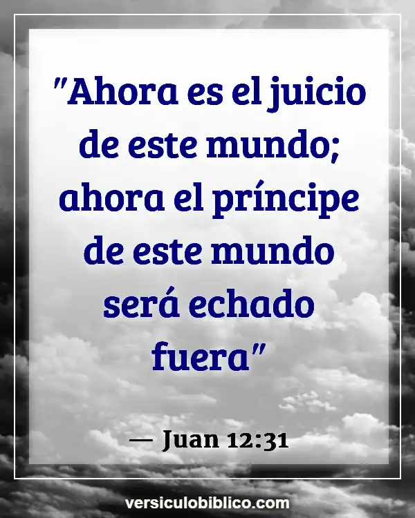 Versículos De La Biblia sobre Lucifer (Juan 12:31)