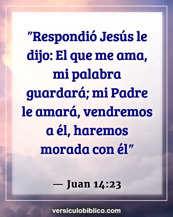 Versículos De La Biblia sobre Obediencia a Dios (Juan 14:23)